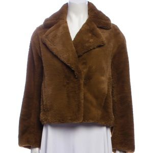 Vince Faux Fur Jacket